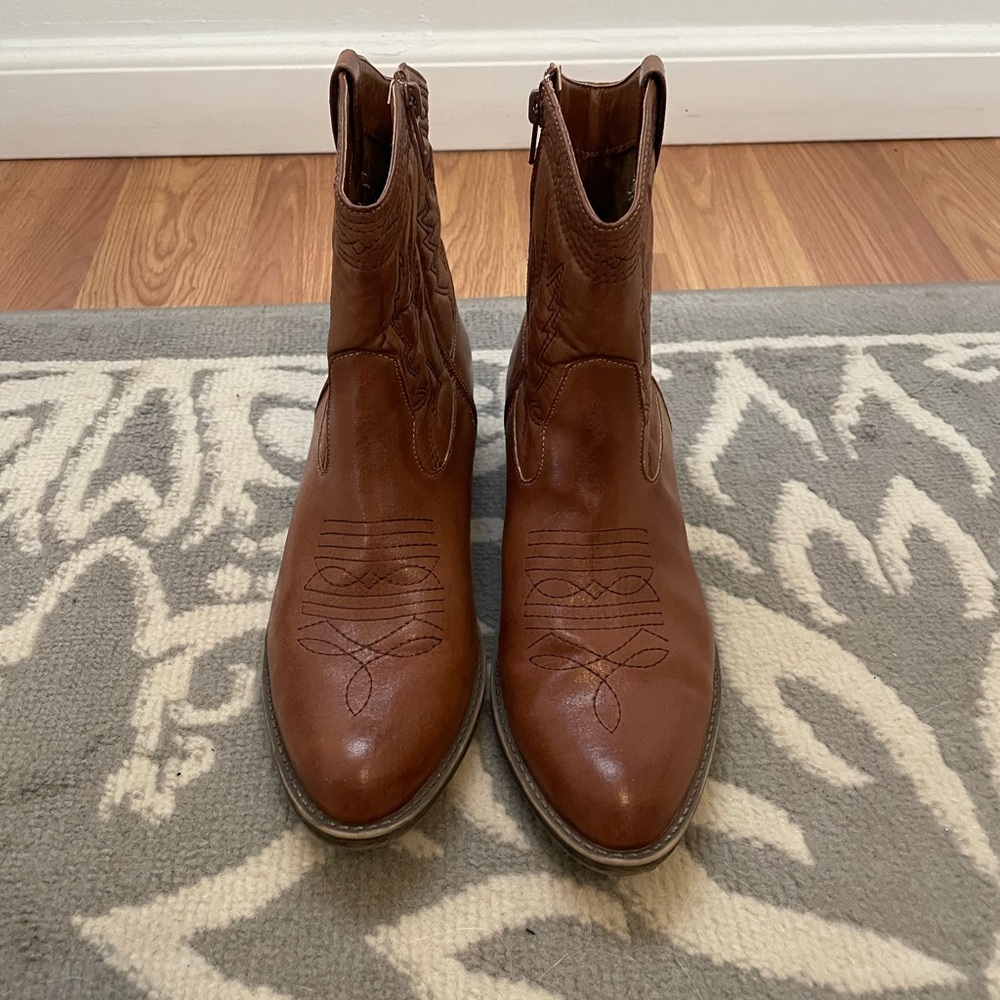 Womens Brown Cowboy Boots